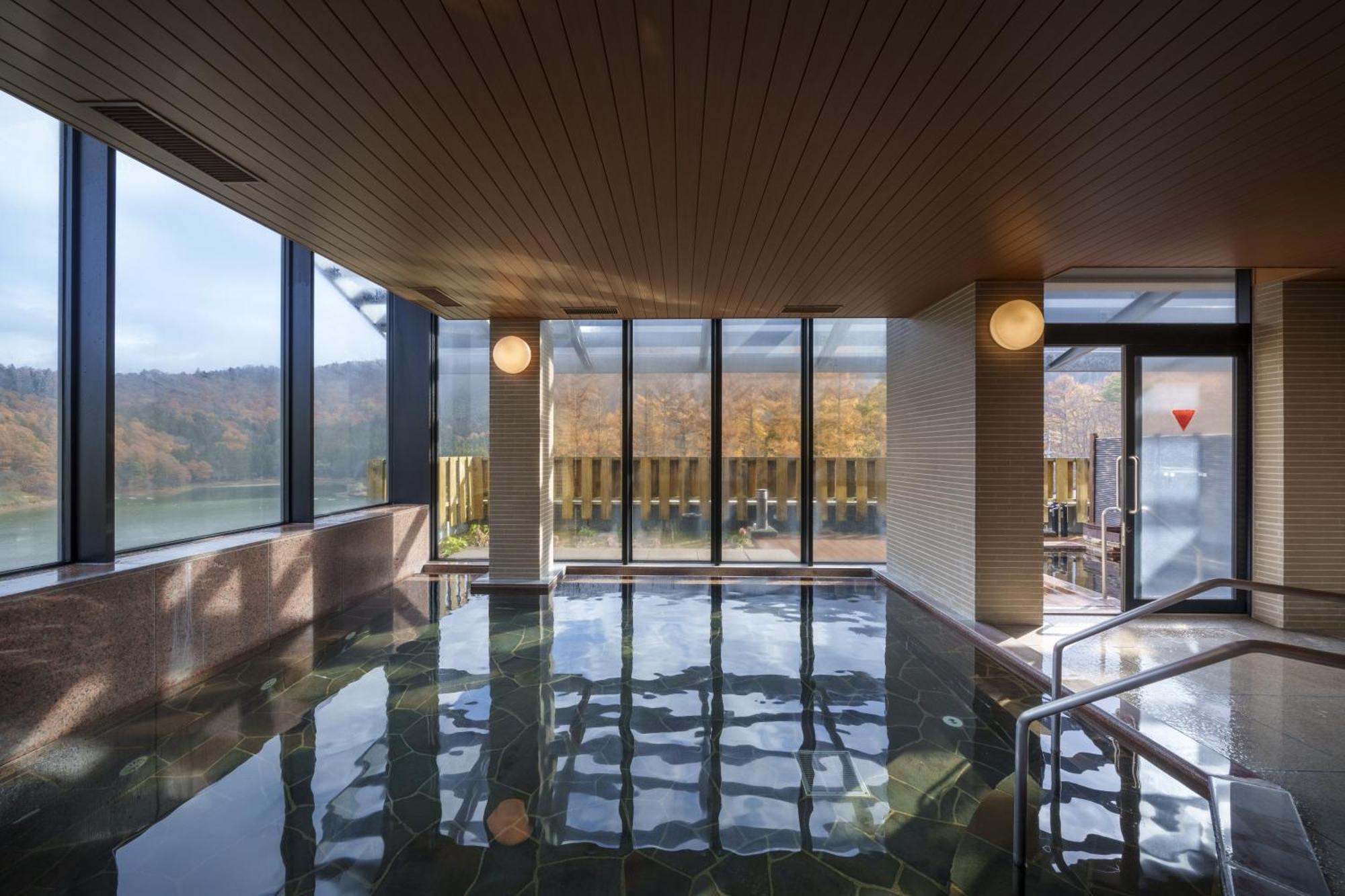 Hokuryuko Hotel North Nagano 野沢温泉村 エクステリア 写真